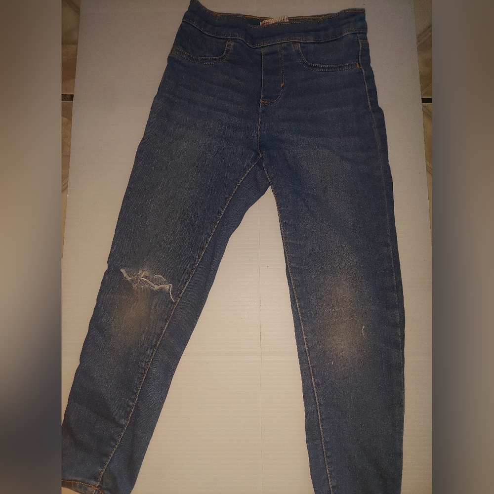 Levi's Blue Denim Jeggings And High Rise Super Skinny Bundle